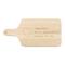 8" x 17" Together Favorite Place to Be Maple Paddle Cutting Board